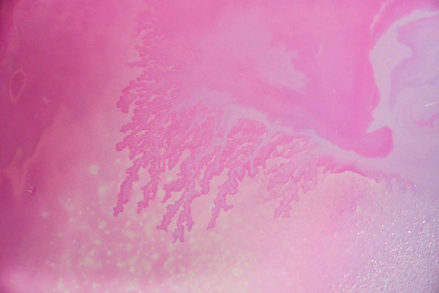 Pink glaze