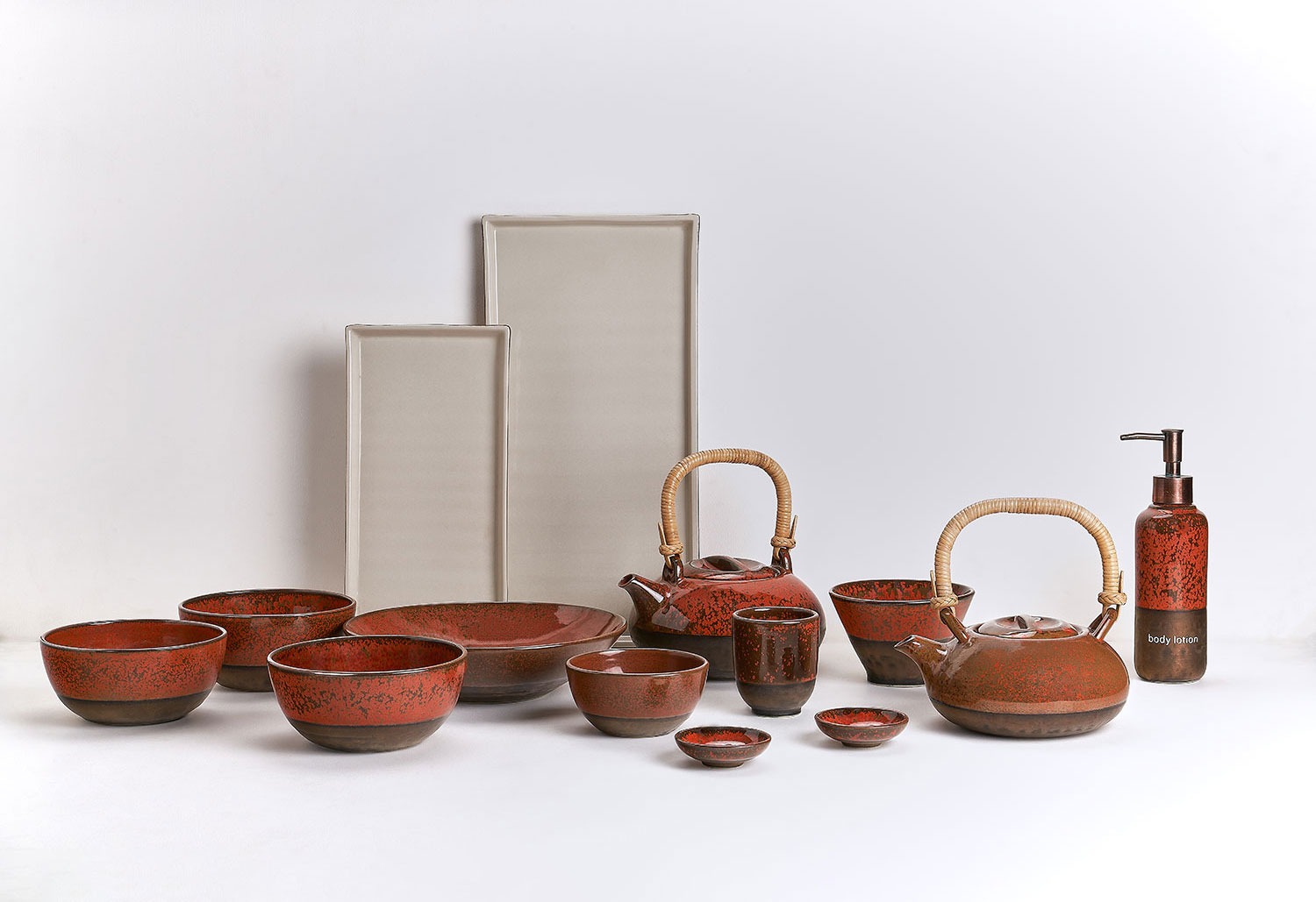 The Apurva Kempinski Spa Bali tableware set