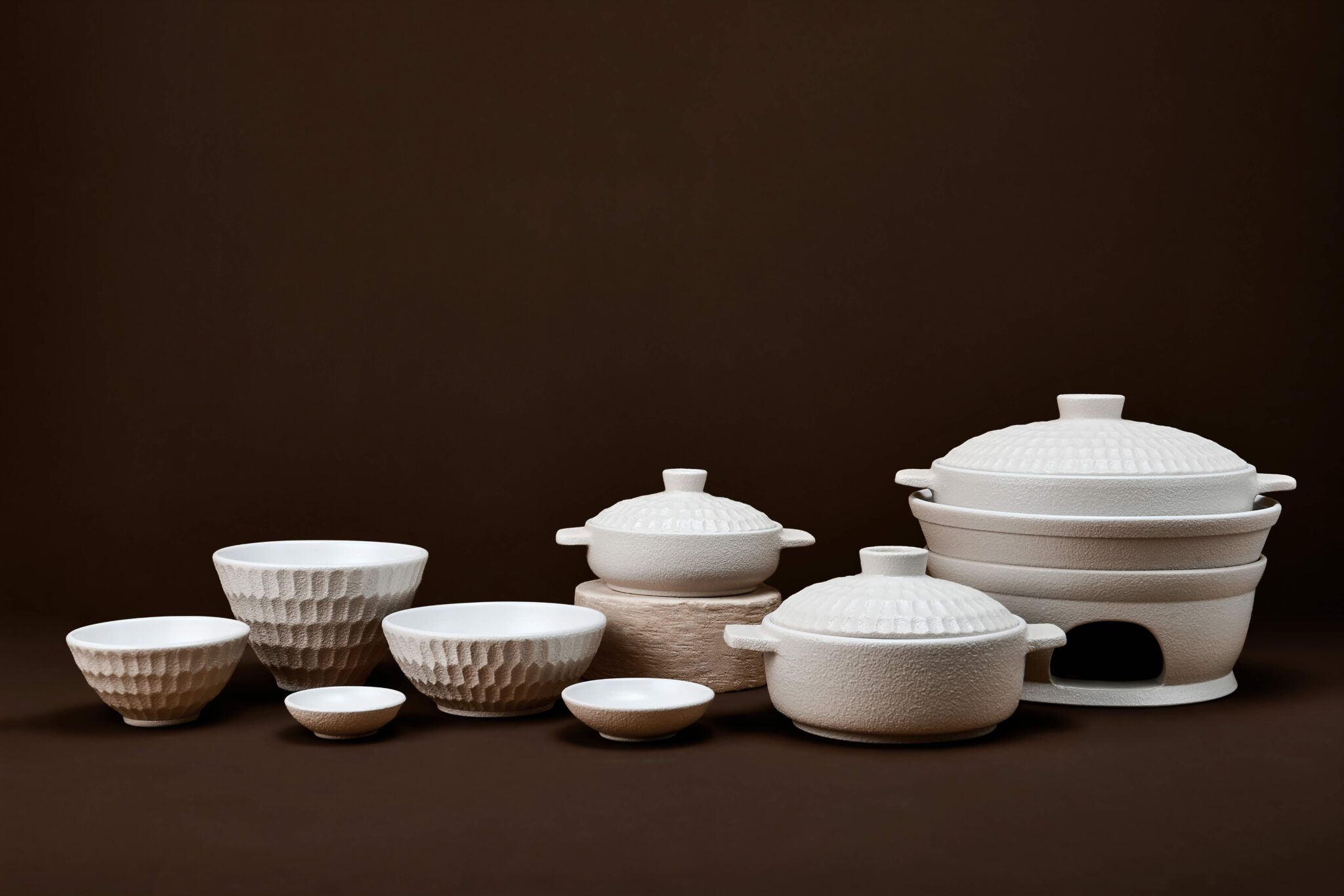 Bespoke ceramic tableware by Kevala Ceramics for Park Hyatt Kuala Lumpur, crafted for luxury hospitality and fine dining